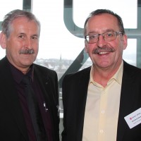 v.l. Franz Galliker (AGVS) und Reinhard Gasser (Gasser AG, Gächlingen TG)